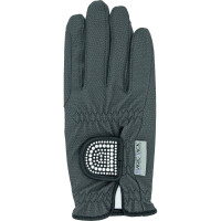 HAUKE SCHMIDT Reithandschuhe MagicTack Patches, Square, weiß