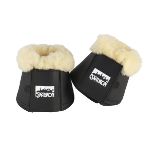 ESKADRON Hufglocken ALLROUND LAMBSKIN, black