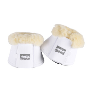 ESKADRON Hufglocken ALLROUND LAMBSKIN, white