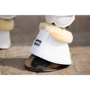 ESKADRON Hufglocken ALLROUND LAMBSKIN, white