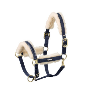 ESKADRON Halfter EVO-WOOL DOUBLE PIN, nightblue