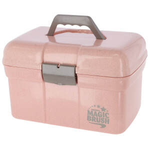 KERBL MagicBrush Putzbox Waterlily pastell-rosa gefüllt