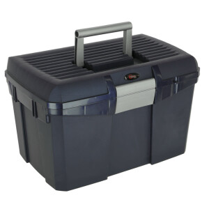 KERBL Putzbox Siena Midnightblue mit herausnehmbaren Einsatz